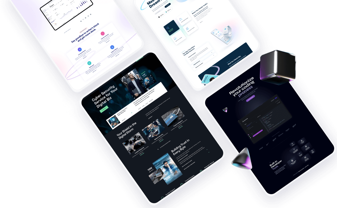 Diseños y templates Divi 5 — proyectos reales de MUX Studio