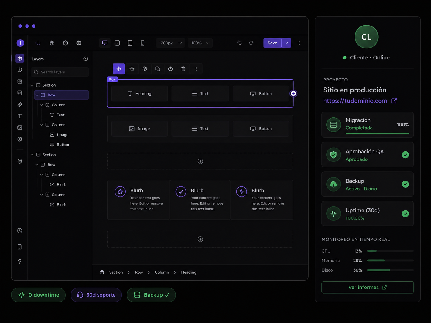MUX Studio · Early adopters de Divi 5 desde la beta