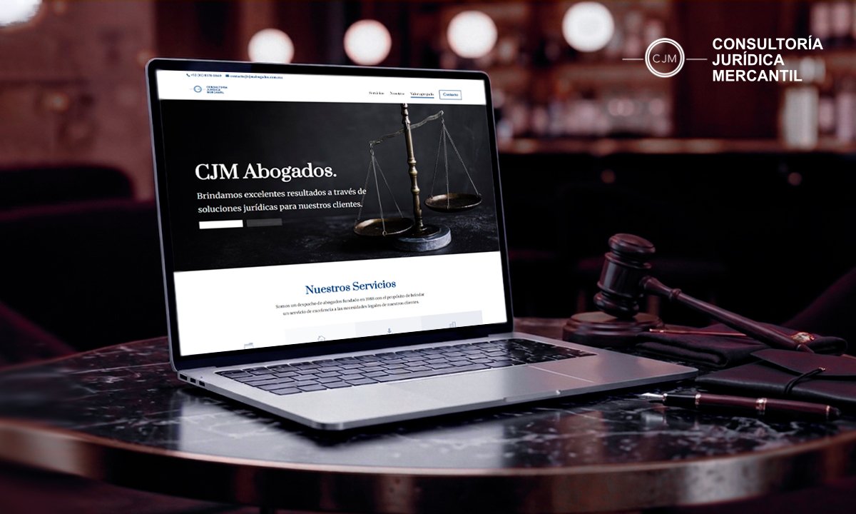Diseño web CJM Abogados