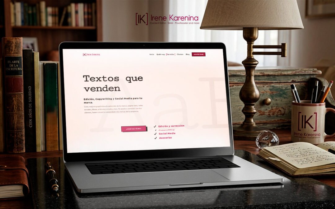 Diseño web Irene Karenina