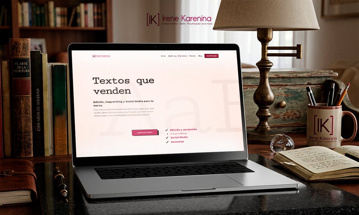 Diseño web Irene Karenina