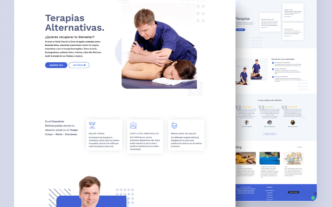 Diseño web marca personal Alejandro Pardo