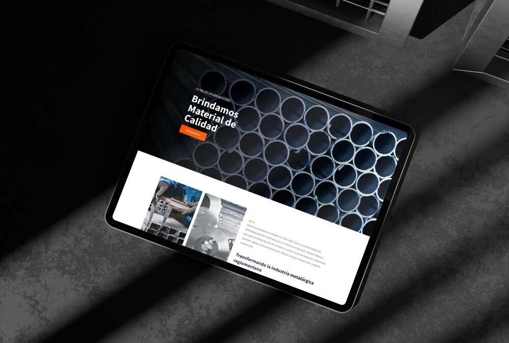 Proyecto de Diseño Web industrial para Mirco MX