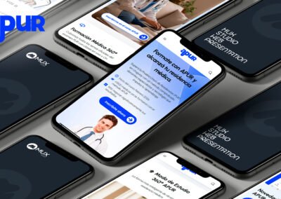 Diseño web Academia PUR