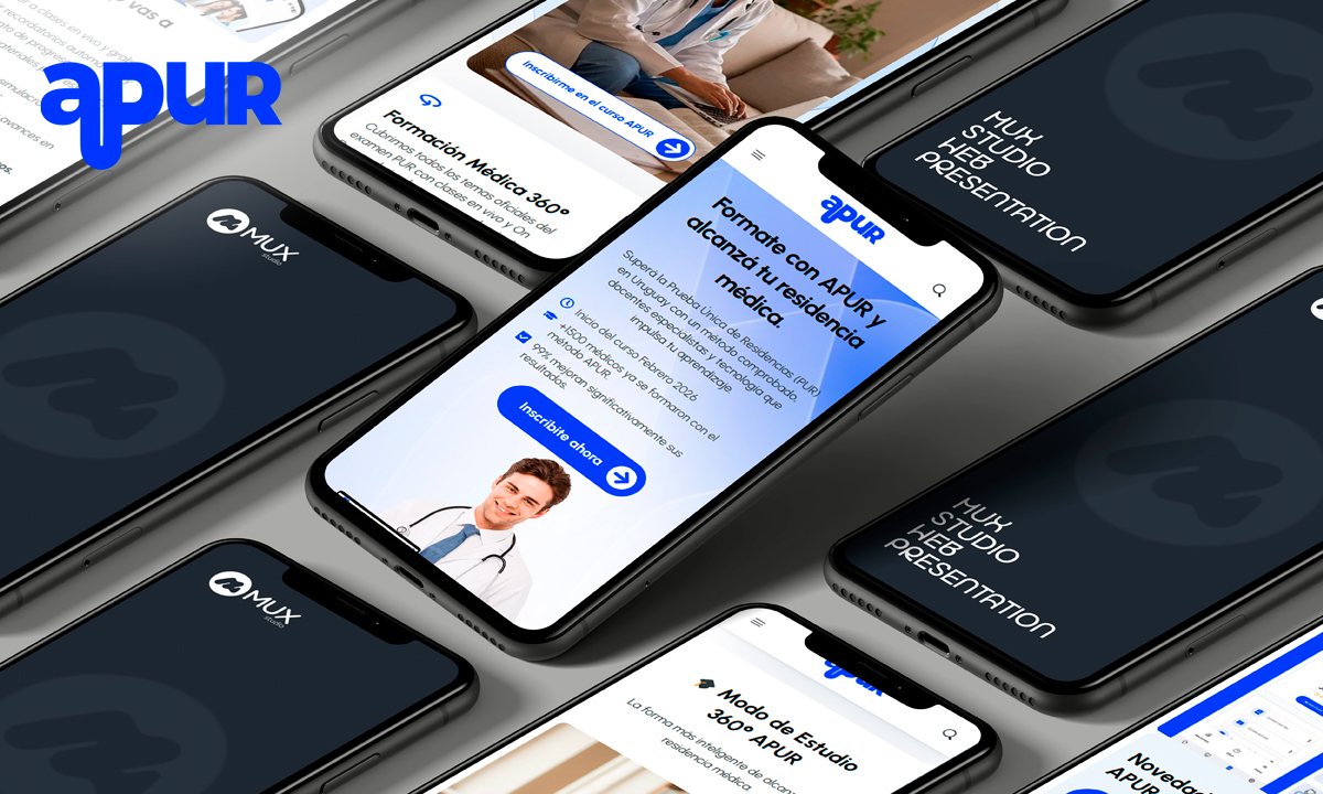 Diseño web Academia PUR