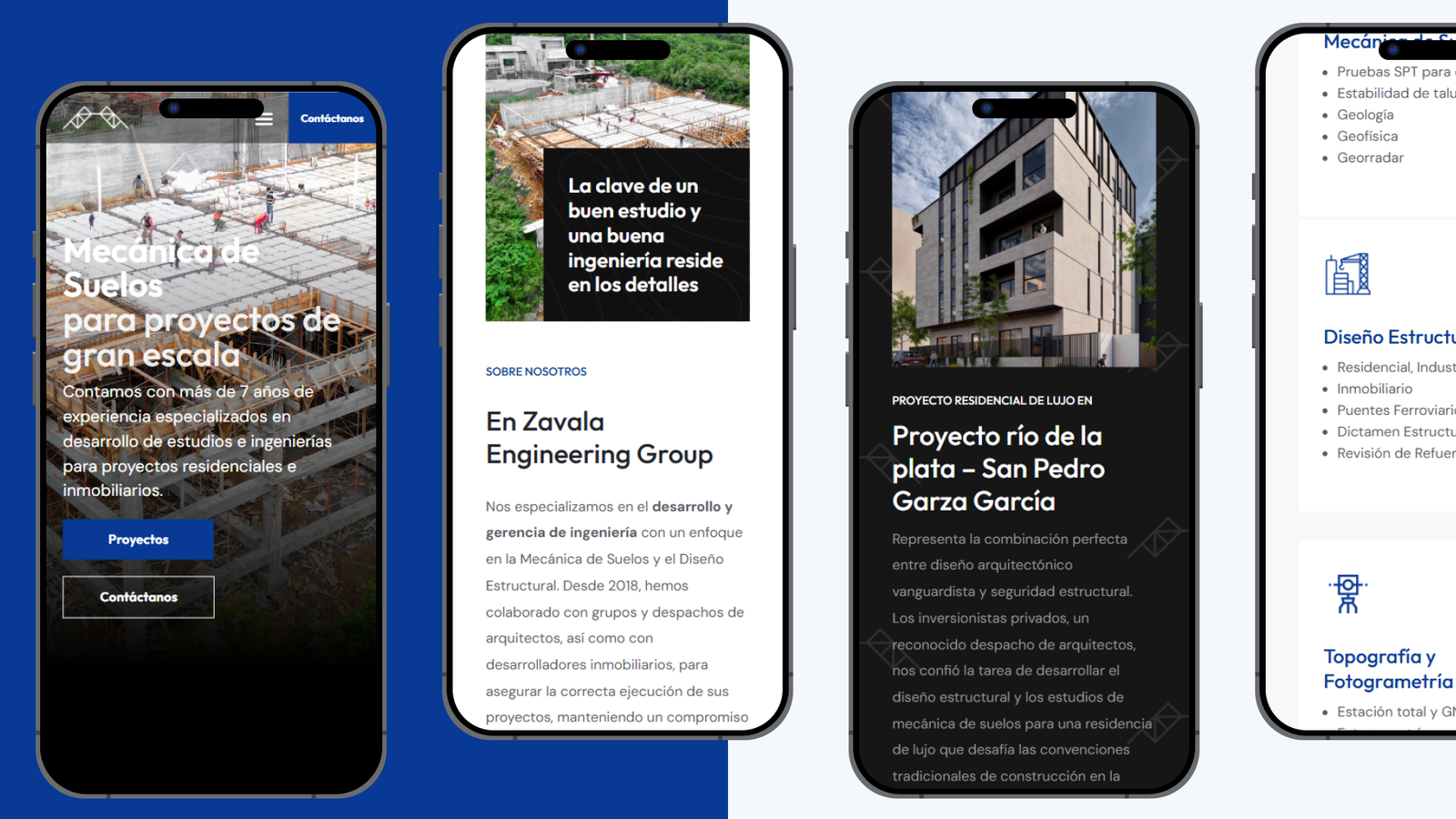 Diseño Web Corporativo Zavala Engineering 11