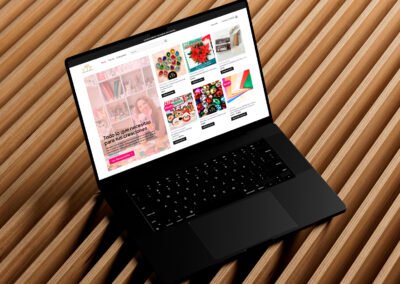 Diseño web eCommerce de Manualidades VIP 1