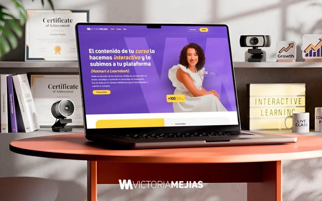 Diseño web Victoria Mejías